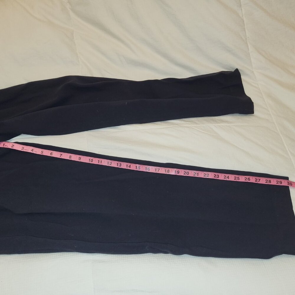 Women's Giorgio Armani Black Label Retro Vintage Black Career Pants - 8 - Picture 9 of 10
